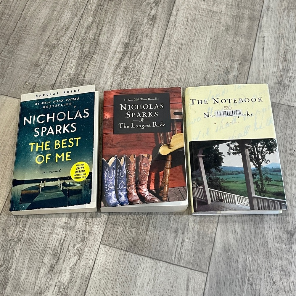 Nicholas Sparks Book Bundle